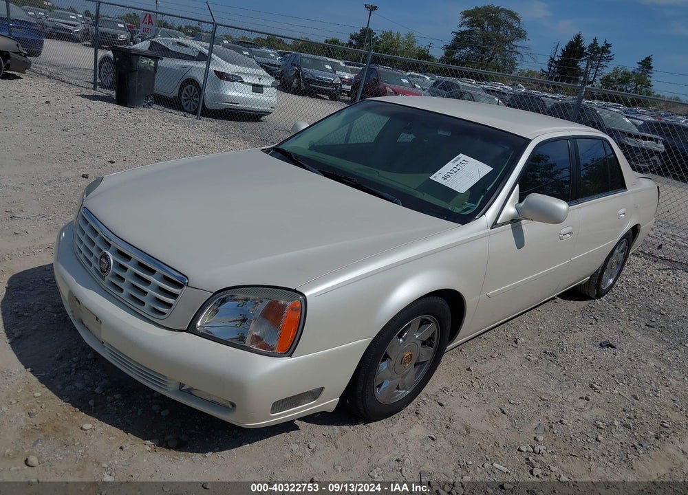 2001 CADILLAC DEVILLE DTS VIN: 1G6KF57971U124319