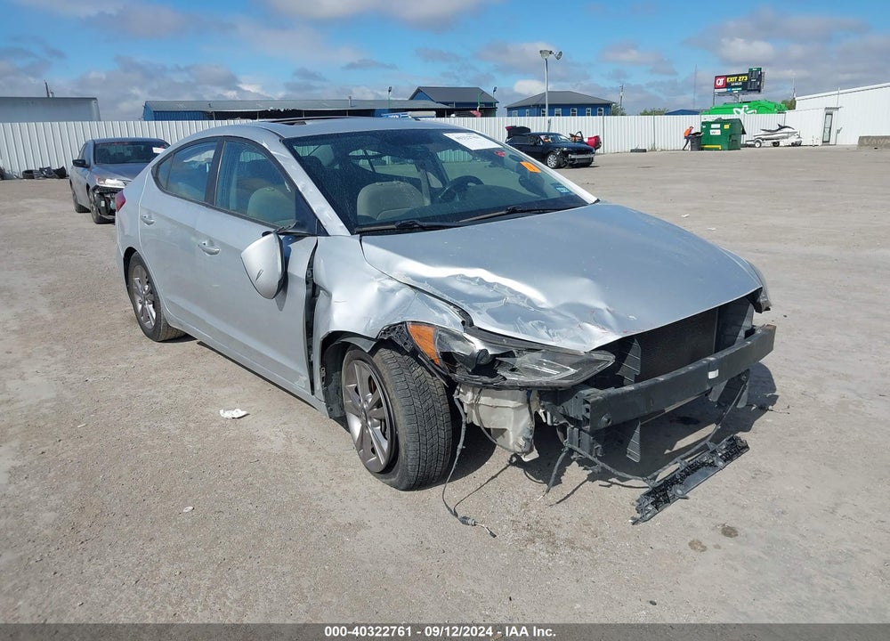 2018 HYUNDAI ELANTRA VALUE EDITION VIN: KMHD84LF7JU478424