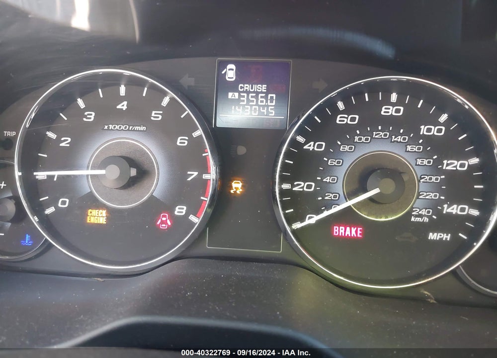 2010 SUBARU OUTBACK VIN: 4S4BRBCCXA1320109