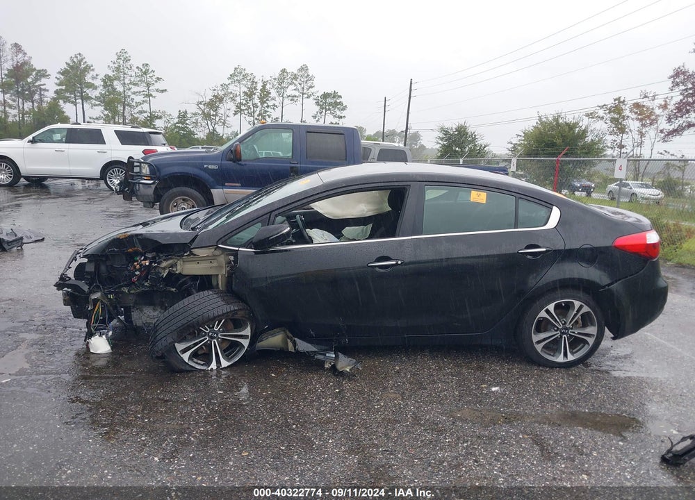2014 KIA FORTE EX VIN: KNAFX4A89E5109369