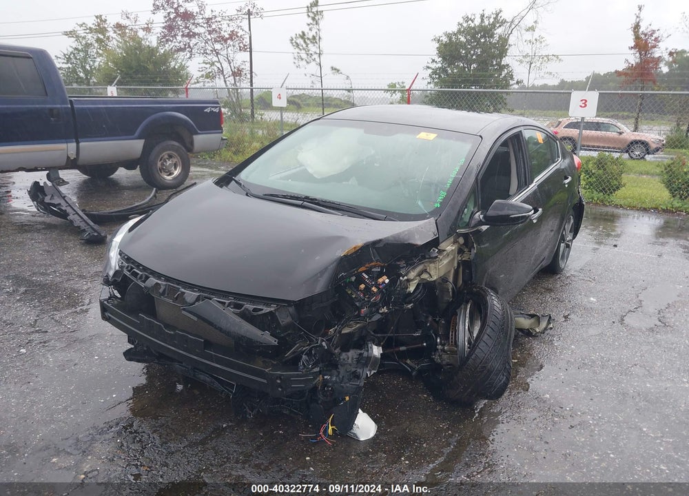 2014 KIA FORTE EX VIN: KNAFX4A89E5109369