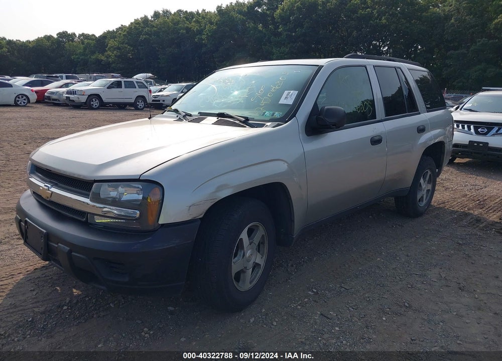 2006 CHEVROLET TRAILBLAZER LS VIN: 1GNDT13S662105335