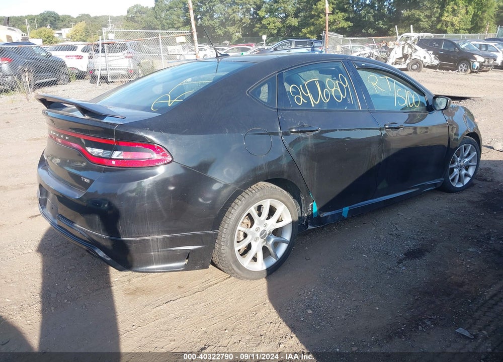 2013 DODGE DART SXT VIN: 1C3CDFBA9DD342706