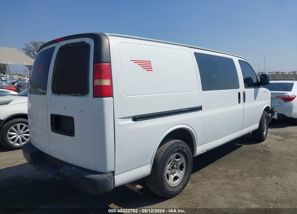 2004 CHEVROLET EXPRESS VIN: 1GCFG15X041215900