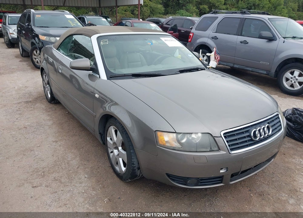 2005 AUDI A4 1.8T VIN: WAUAC48H65K016189