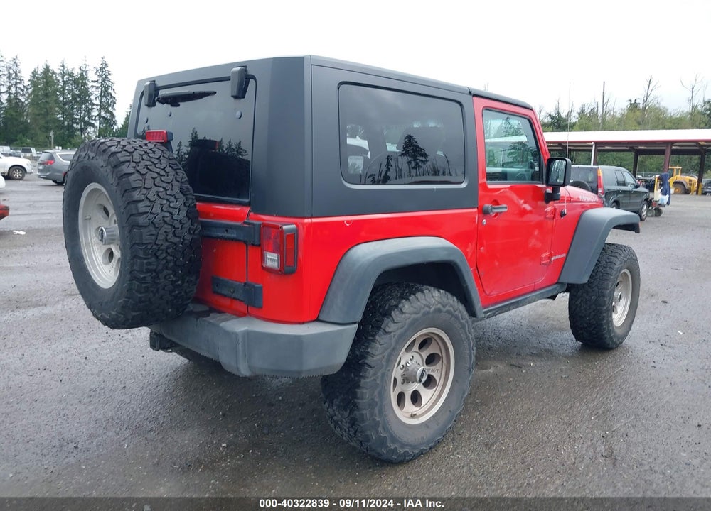 2008 JEEP WRANGLER RUBICON VIN: 1J4GA641X8L529588