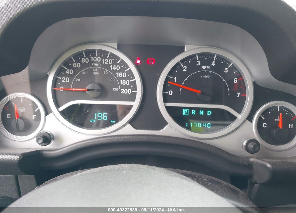 2008 JEEP WRANGLER RUBICON VIN: 1J4GA641X8L529588