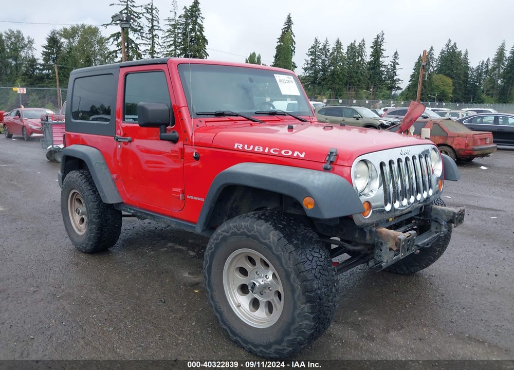 2008 JEEP WRANGLER RUBICON VIN: 1J4GA641X8L529588