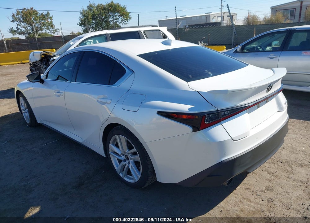 2021 LEXUS IS 300 VIN: JTHCA1D20M5117113
