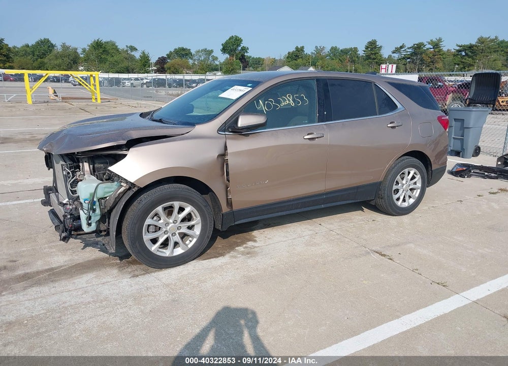2018 CHEVROLET EQUINOX LT VIN: 2GNAXSEV0J6247440