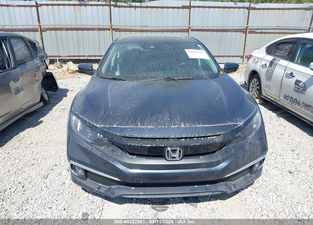 2019 HONDA CIVIC EX-L VIN: 2HGFC1F7XKH650904