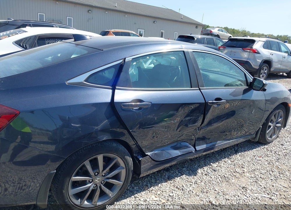 2019 HONDA CIVIC EX-L VIN: 2HGFC1F7XKH650904