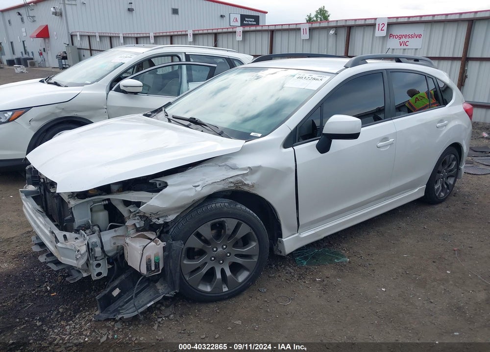 2012 SUBARU IMPREZA 2.0I SPORT LIMITED VIN: JF1GPAR66CH245100