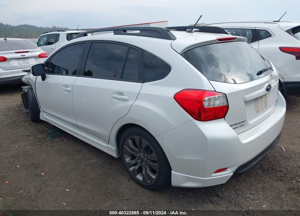 2012 SUBARU IMPREZA 2.0I SPORT LIMITED VIN: JF1GPAR66CH245100