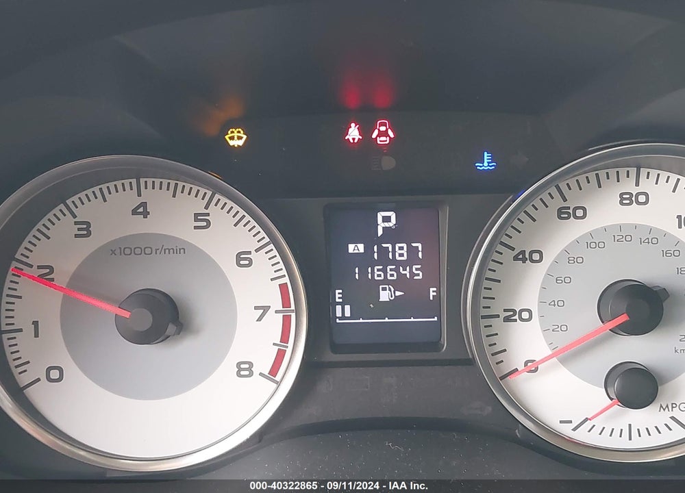 2012 SUBARU IMPREZA 2.0I SPORT LIMITED VIN: JF1GPAR66CH245100