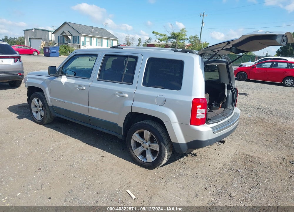2011 JEEP PATRIOT LATITUDE X VIN: 1J4NF4GB1BD258360