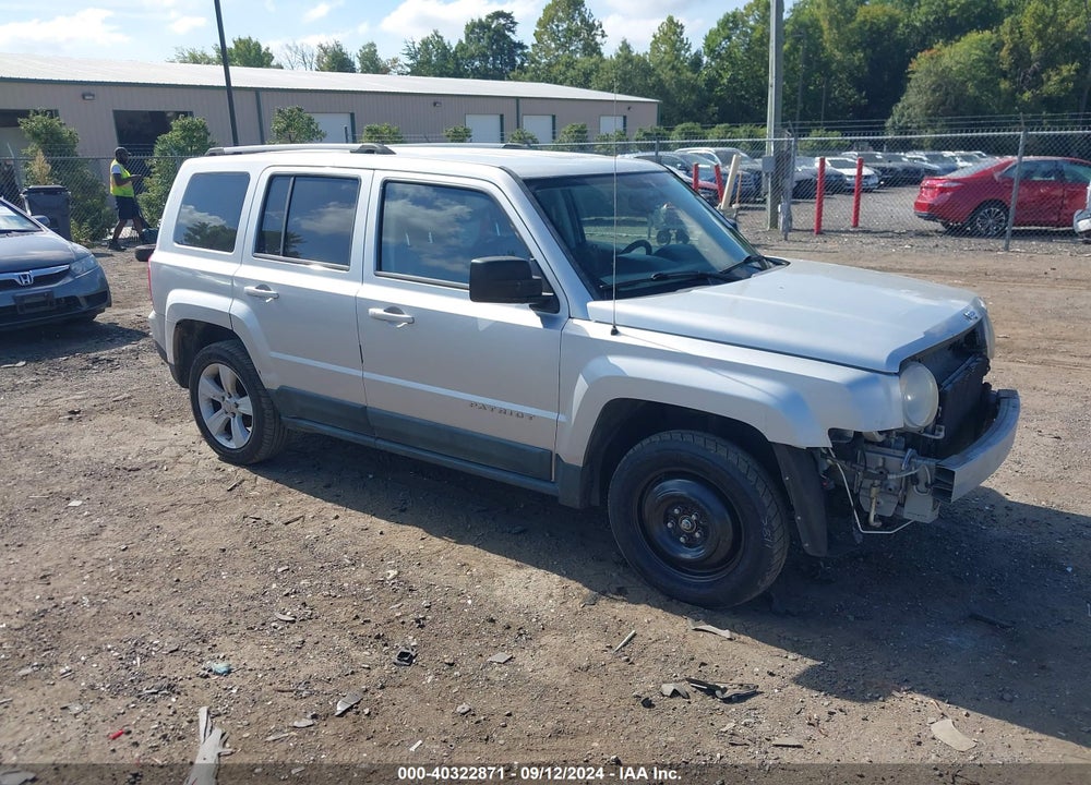 2011 JEEP PATRIOT LATITUDE X VIN: 1J4NF4GB1BD258360