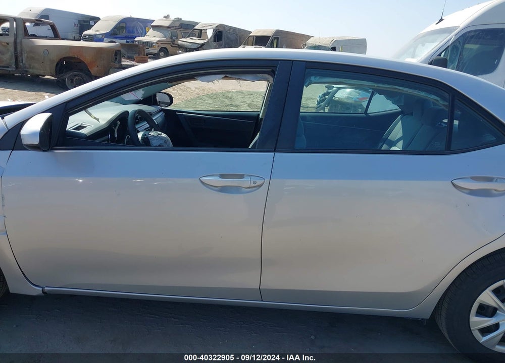 2014 TOYOTA COROLLA L VIN: 5YFBURHEXEP106471