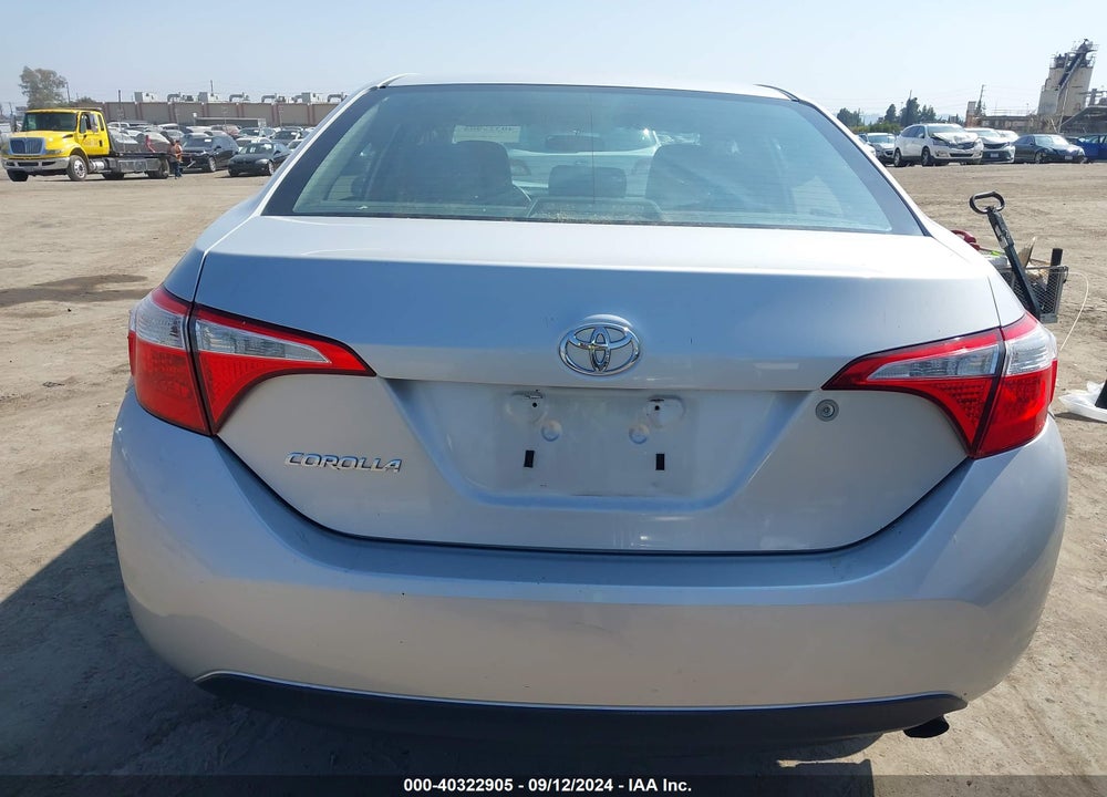 2014 TOYOTA COROLLA L VIN: 5YFBURHEXEP106471