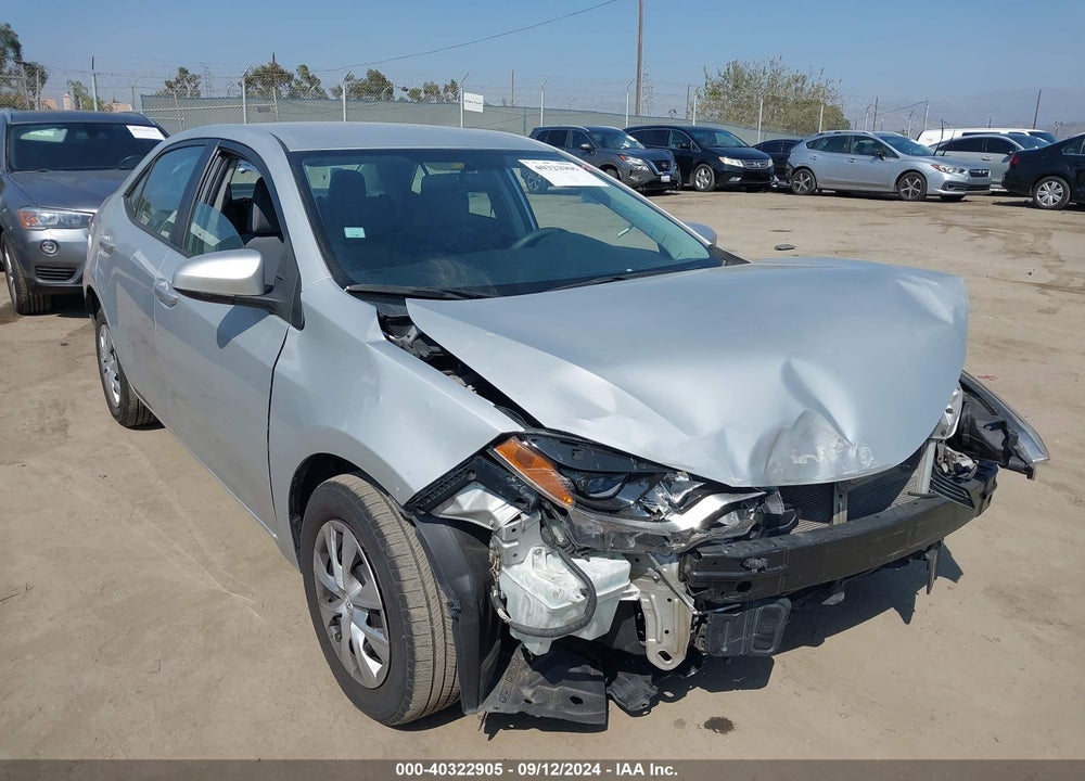 2014 TOYOTA COROLLA L VIN: 5YFBURHEXEP106471