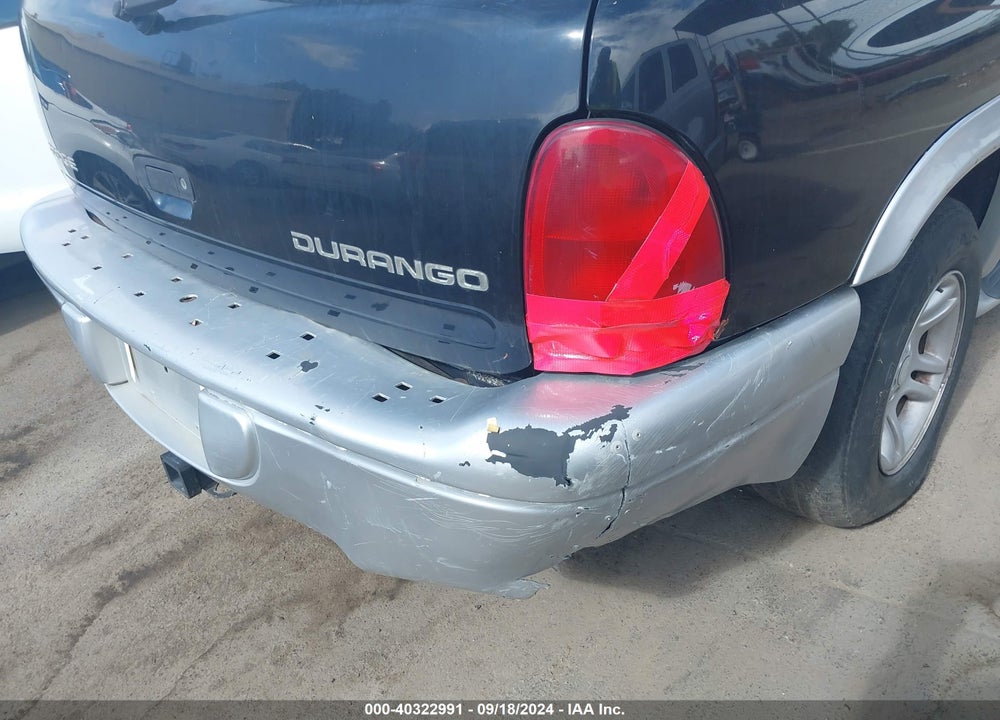 2002 DODGE DURANGO SLT PLUS VIN: 1B8HR58Z82F123971