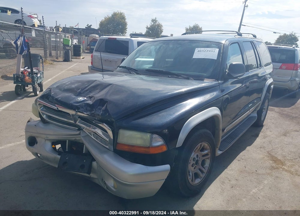 2002 DODGE DURANGO SLT PLUS VIN: 1B8HR58Z82F123971