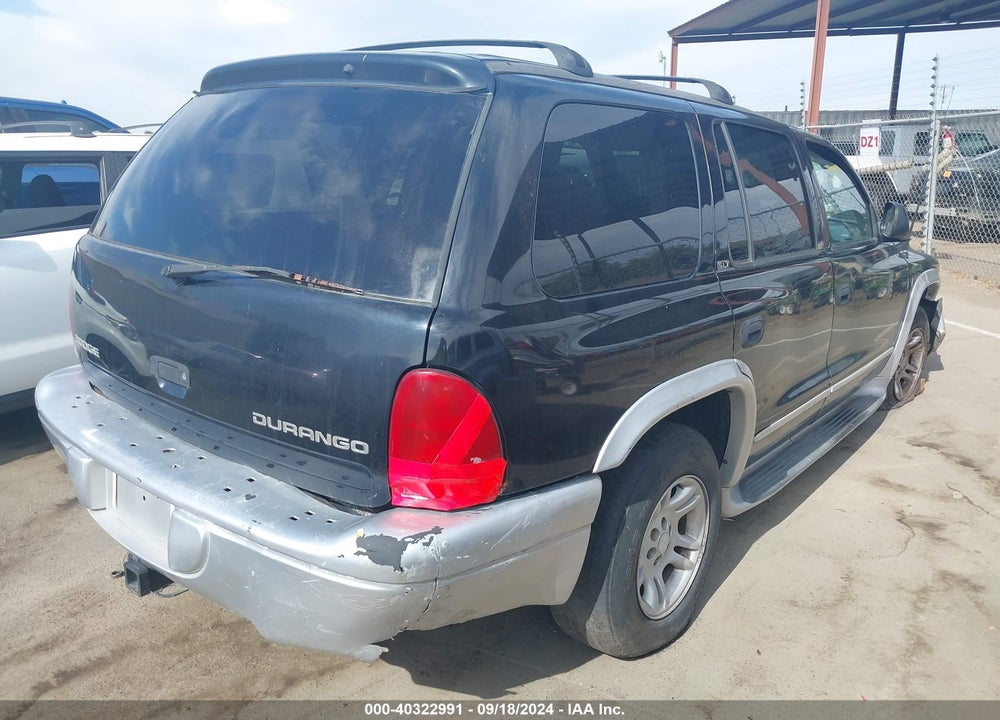 2002 DODGE DURANGO SLT PLUS VIN: 1B8HR58Z82F123971