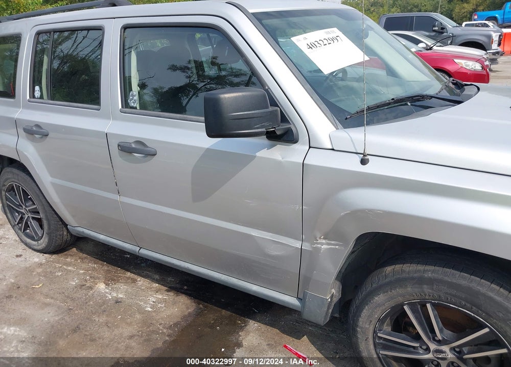 2009 JEEP PATRIOT SPORT VIN: 1J4FT28A99D170142