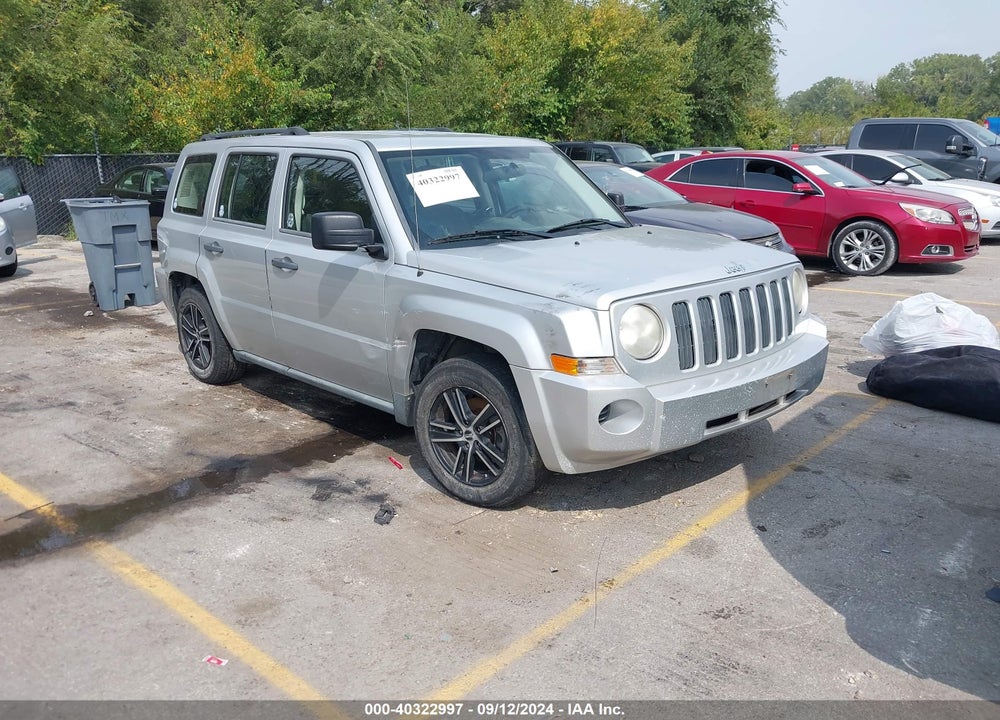 2009 JEEP PATRIOT SPORT VIN: 1J4FT28A99D170142