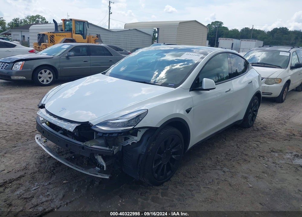 2023 TESLA MODEL Y AWD/LONG RANGE DUAL MOTOR ALL-WHEEL DRIVE VIN: 7SAYGAEE3PF589584