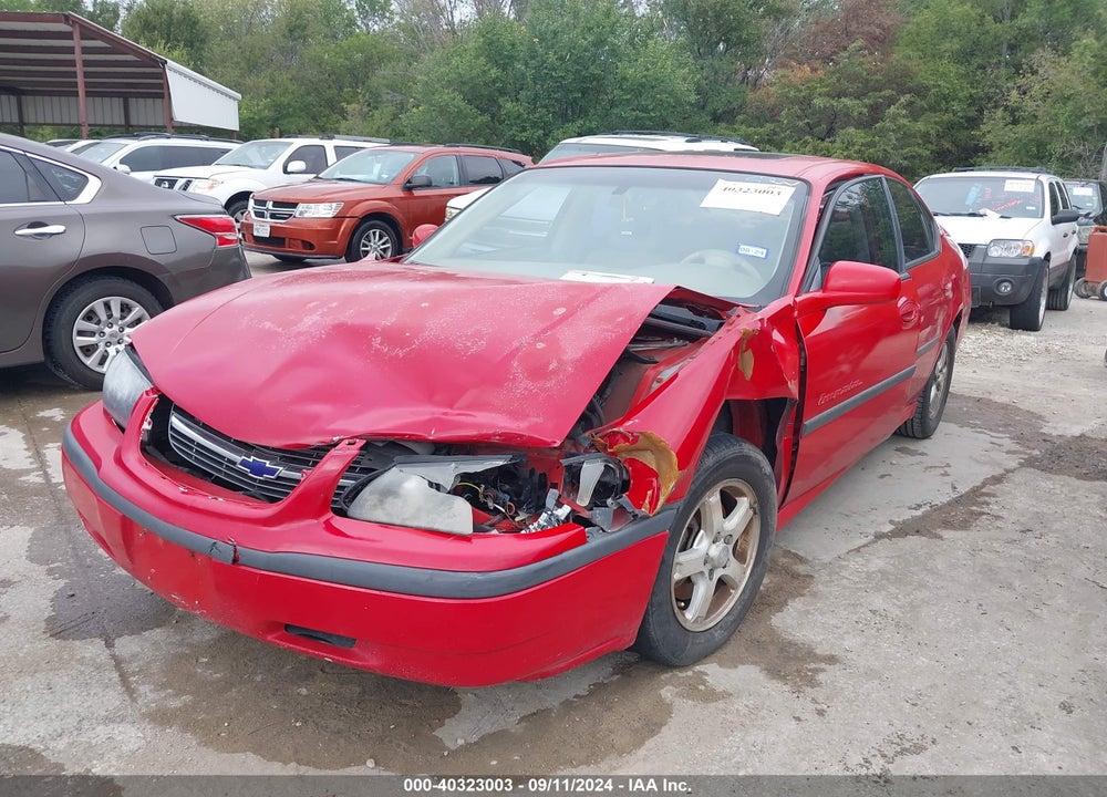 2003 CHEVROLET IMPALA LS VIN: 2G1WH55K739322566