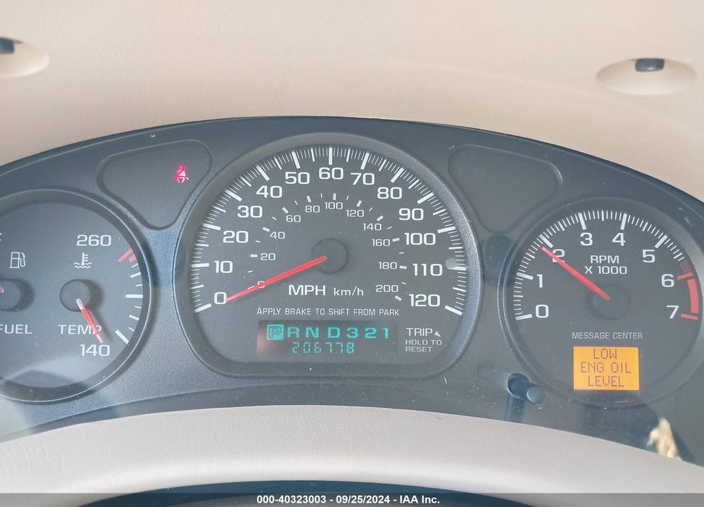 2003 CHEVROLET IMPALA LS VIN: 2G1WH55K739322566