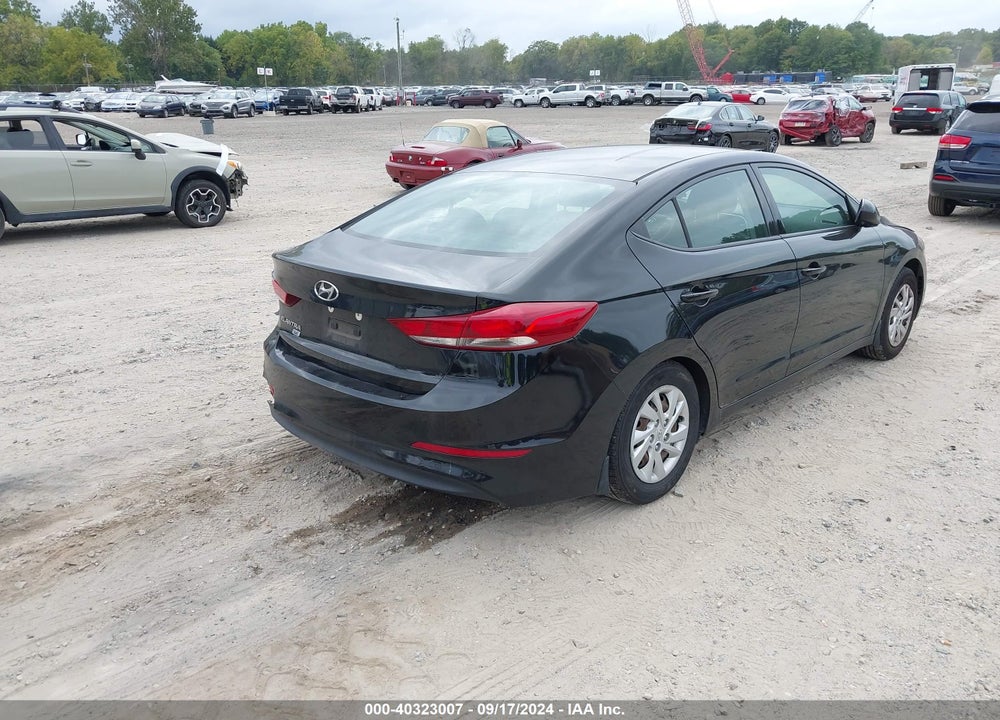 2018 HYUNDAI ELANTRA SE VIN: 5NPD74LF6JH354579