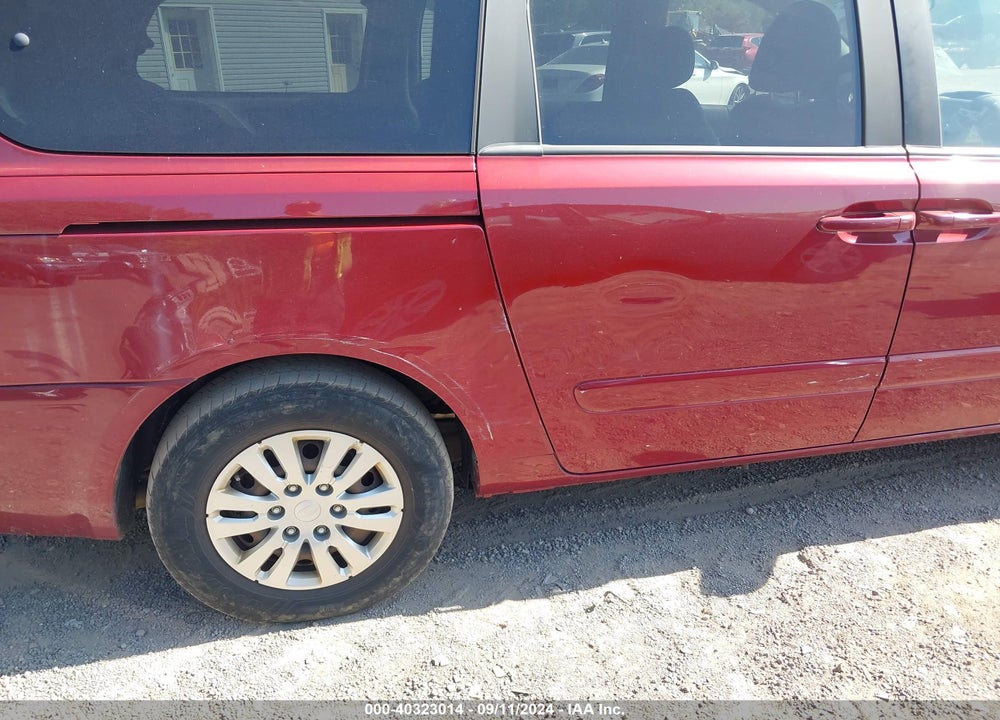 2012 KIA SEDONA LX VIN: KNDMG4C73C6491937