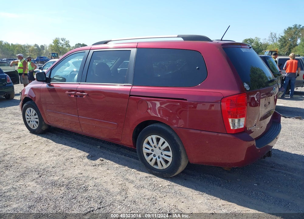 2012 KIA SEDONA LX VIN: KNDMG4C73C6491937