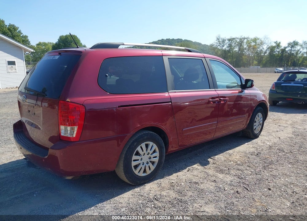 2012 KIA SEDONA LX VIN: KNDMG4C73C6491937