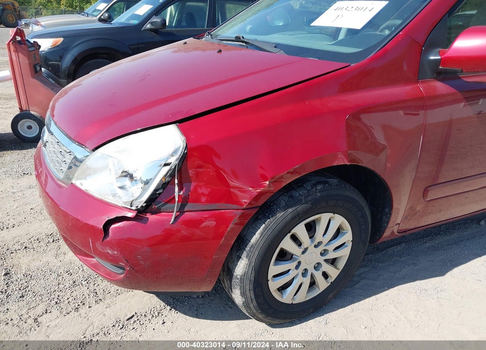 2012 KIA SEDONA LX VIN: KNDMG4C73C6491937