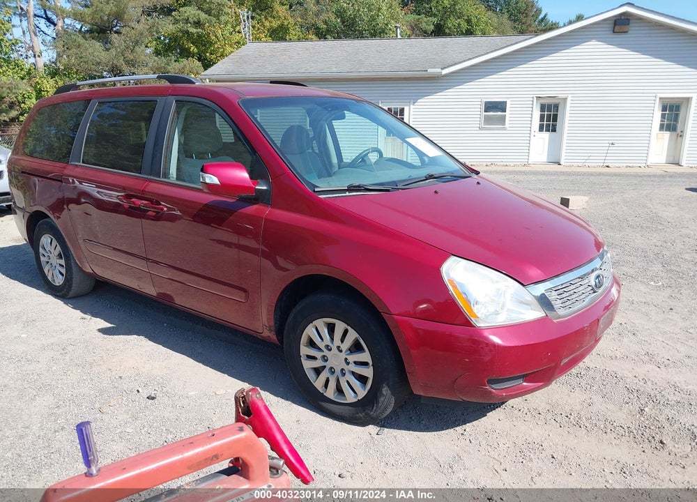 2012 KIA SEDONA LX VIN: KNDMG4C73C6491937