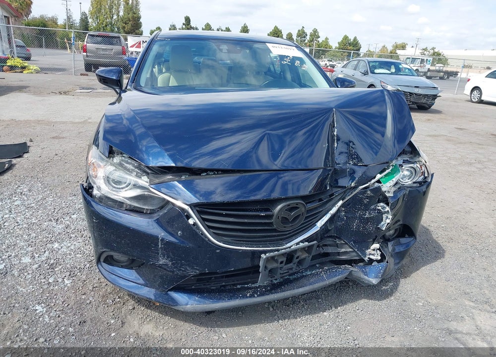 2015 MAZDA 6 I GRAND TOURING VIN: JM1GJ1W56F1189860