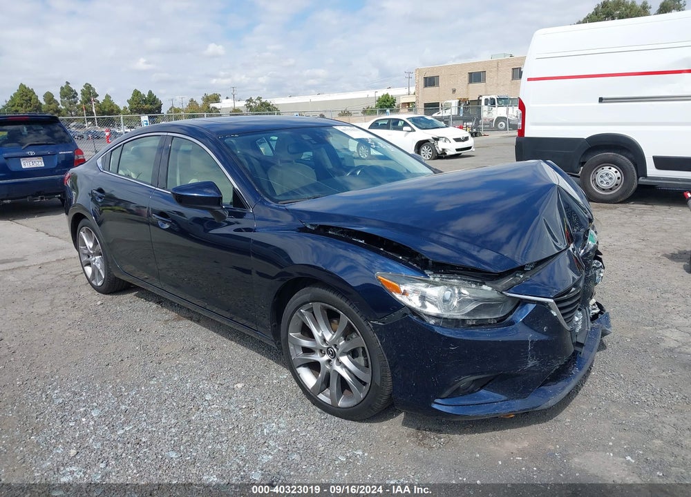 2015 MAZDA 6 I GRAND TOURING VIN: JM1GJ1W56F1189860