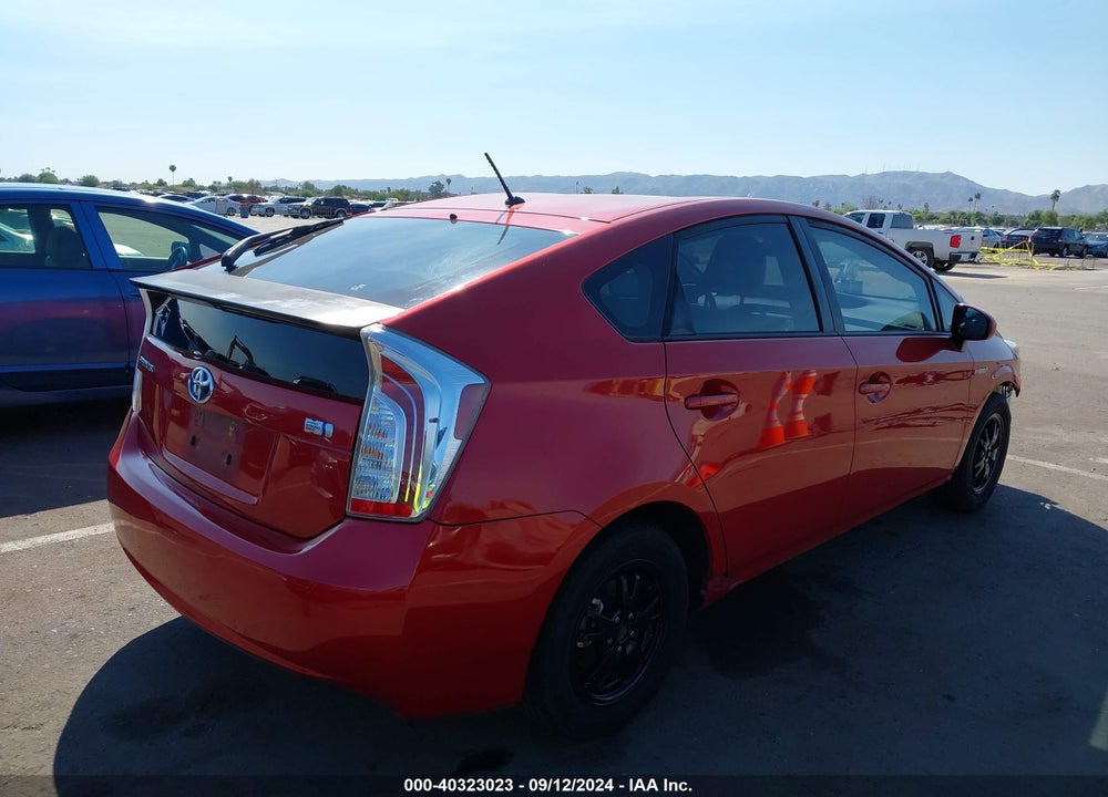 2012 TOYOTA PRIUS TWO VIN: JTDKN3DU2C5380023