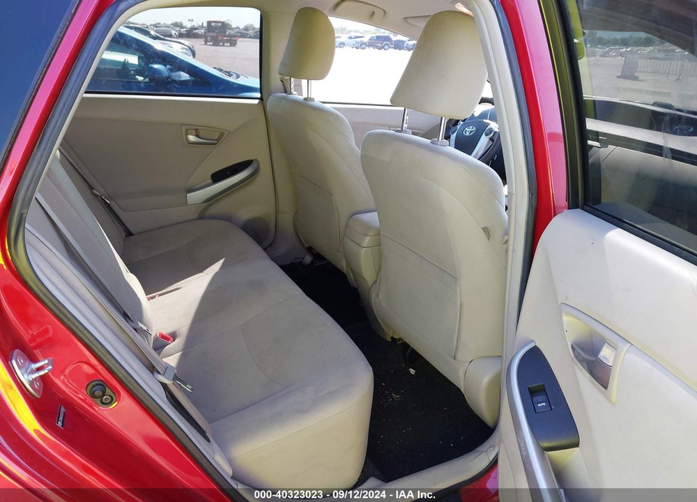 2012 TOYOTA PRIUS TWO VIN: JTDKN3DU2C5380023