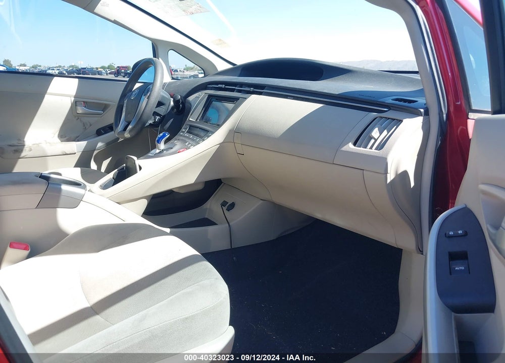 2012 TOYOTA PRIUS TWO VIN: JTDKN3DU2C5380023