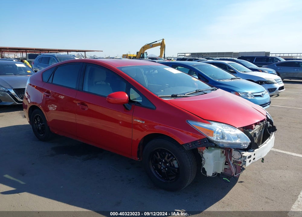 2012 TOYOTA PRIUS TWO VIN: JTDKN3DU2C5380023