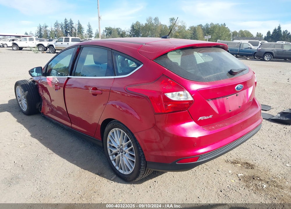 2012 FORD FOCUS SEL VIN: 1FAHP3M23CL302676