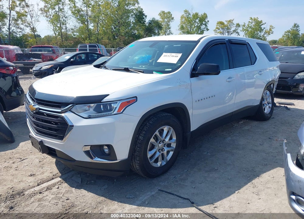 2019 CHEVROLET TRAVERSE LS VIN: 1GNEVFKW6KJ101866