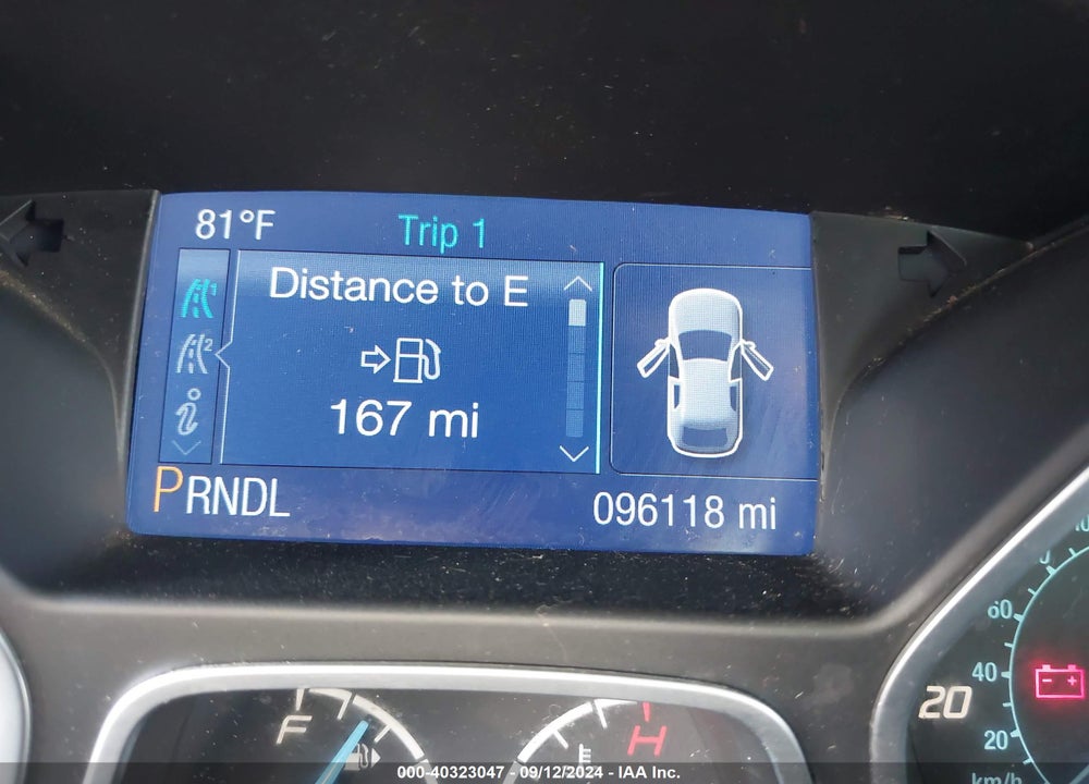 2014 FORD FOCUS SE VIN: 1FADP3F27EL234896