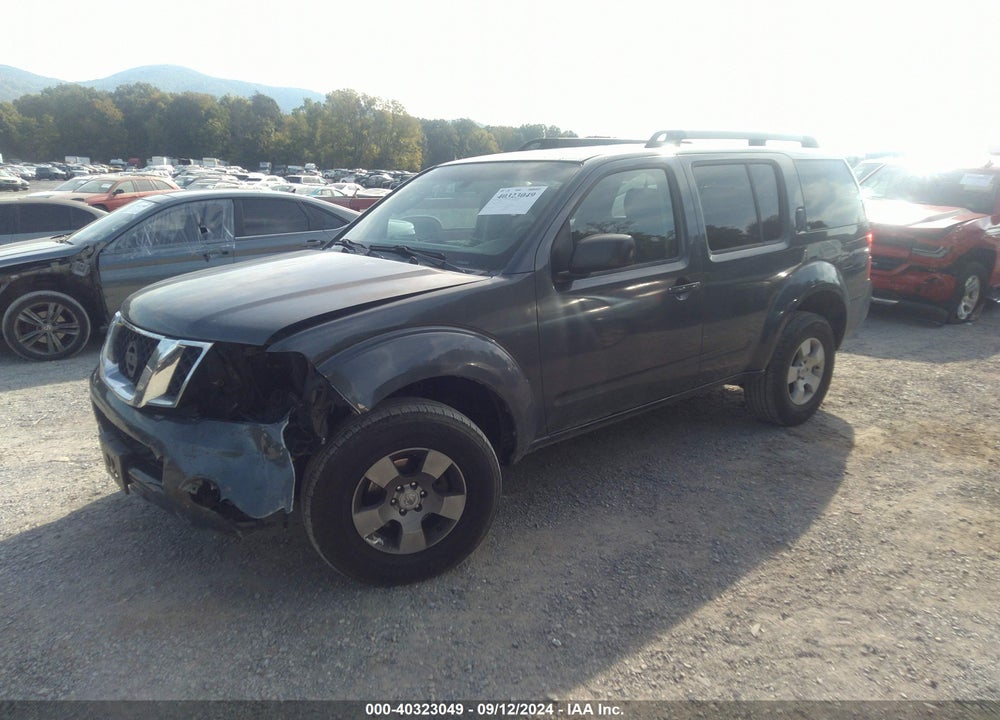 2011 NISSAN PATHFINDER S VIN: 5N1AR1NB8BC618237