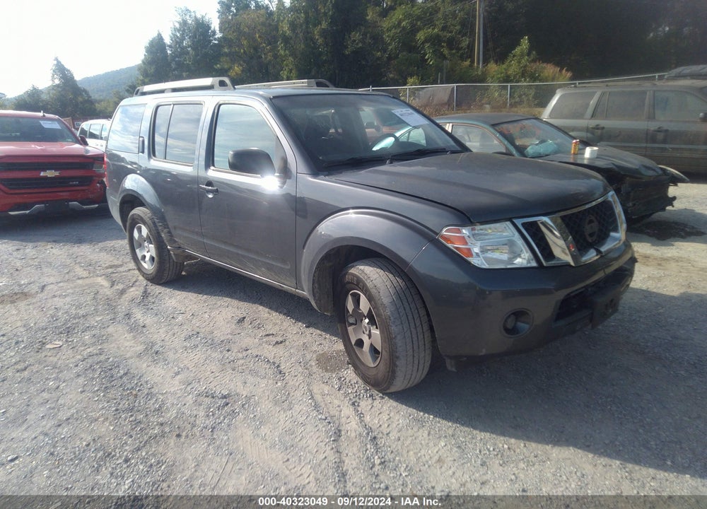 2011 NISSAN PATHFINDER S VIN: 5N1AR1NB8BC618237