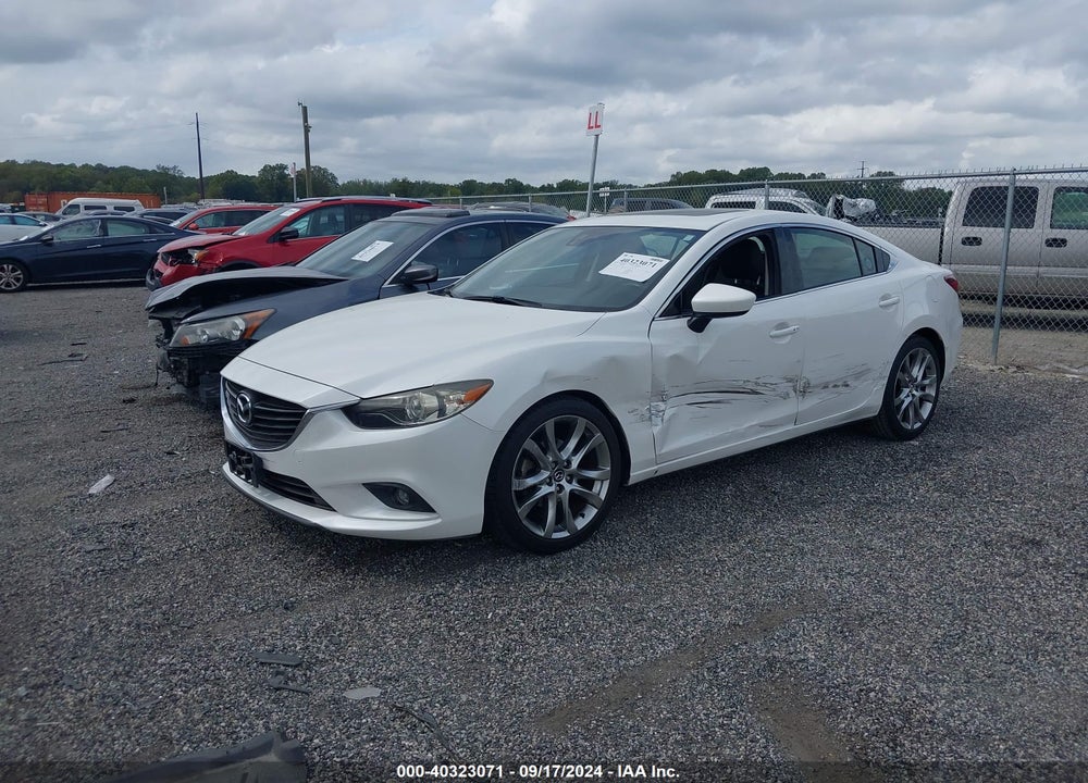 2014 MAZDA 6 I GRAND TOURING VIN: JM1GJ1W53E1107923